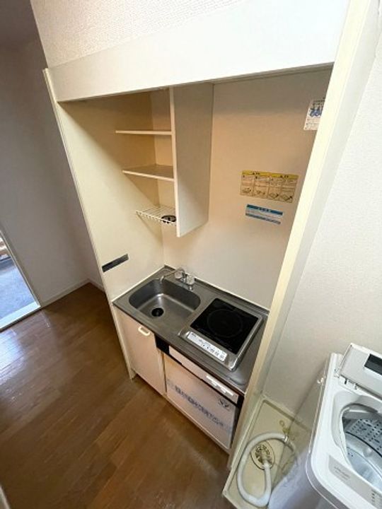兵庫県西宮市学文殿町1丁目(アパート)の賃貸物件のキッチン