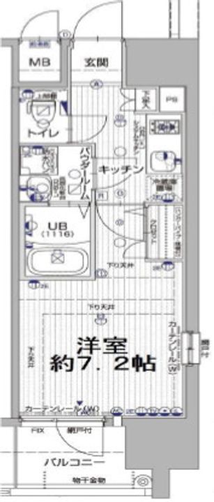 エスリード難波SOUTHの間取り