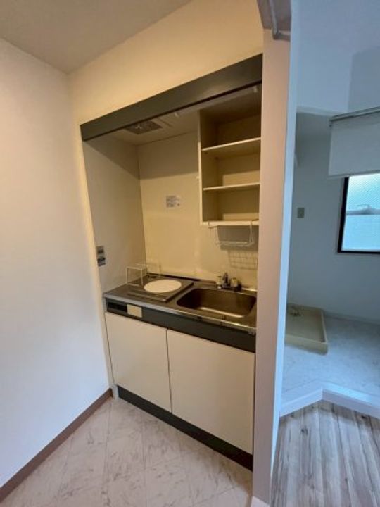 兵庫県西宮市北昭和町(マンション)の賃貸物件のキッチン