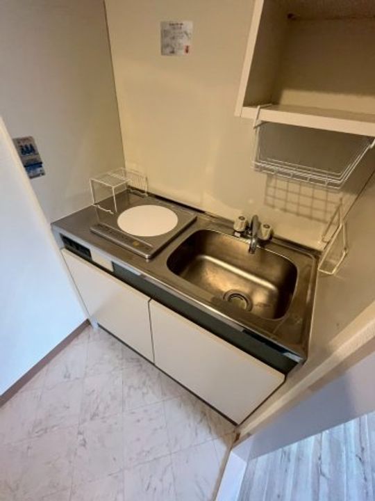 兵庫県西宮市北昭和町(マンション)の賃貸物件のキッチン