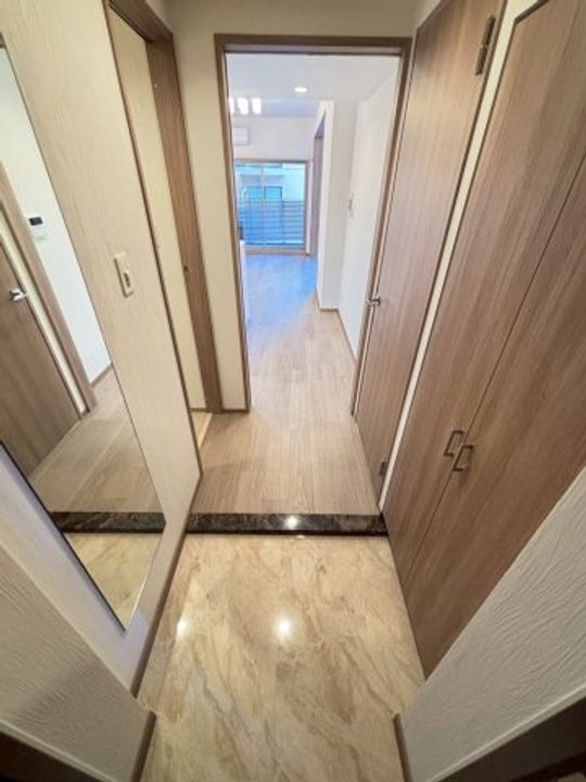 プレジオさくら夙川の玄関