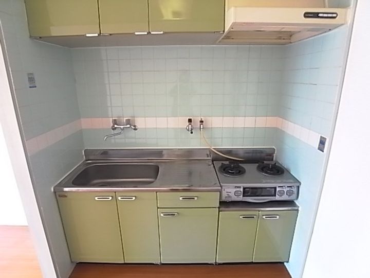 兵庫県西宮市松風町(マンション)の賃貸物件のキッチン