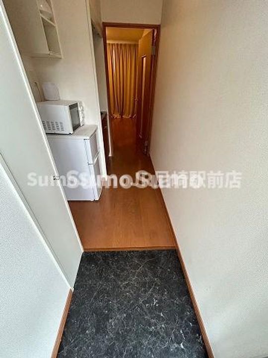 兵庫県尼崎市上坂部3丁目(アパート)の賃貸物件の玄関