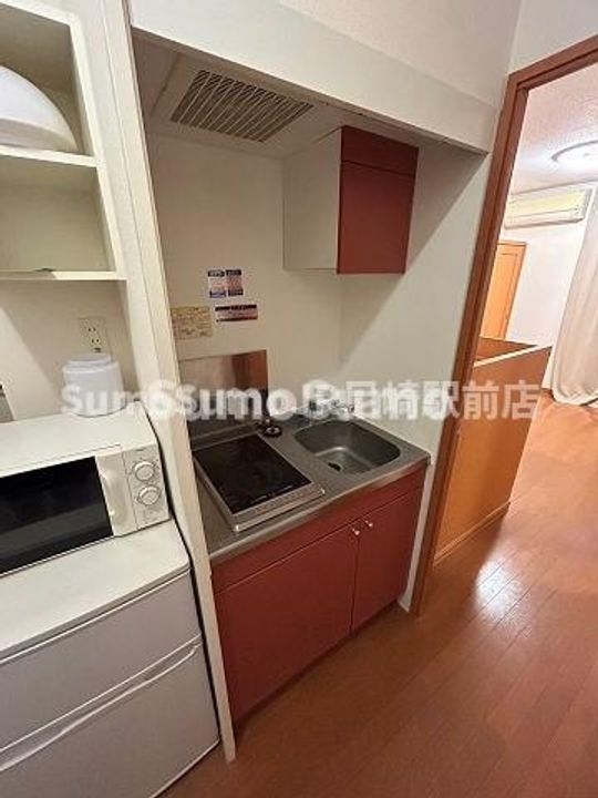 兵庫県尼崎市上坂部3丁目(アパート)の賃貸物件のキッチン