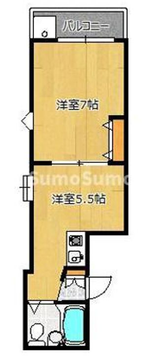 GYM清水が丘の間取り