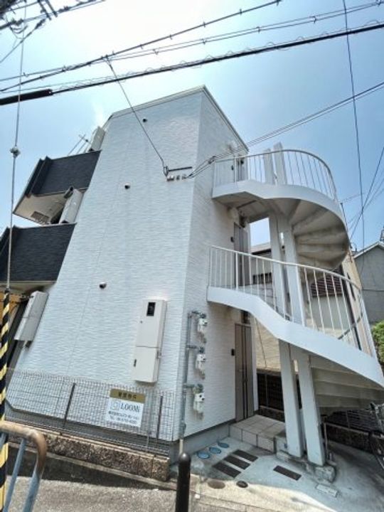 兵庫県神戸市中央区楠町8丁目(アパート)の賃貸物件の外観