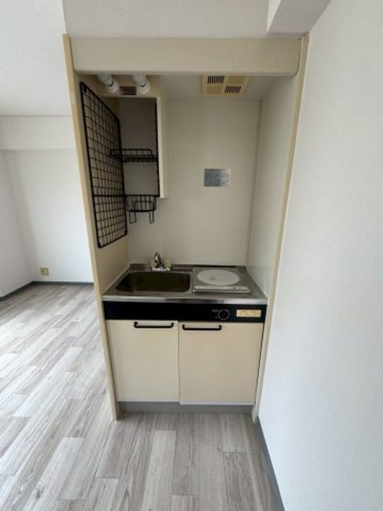 兵庫県神戸市須磨区大田町3丁目(マンション)の賃貸物件のキッチン