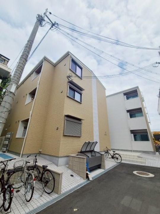 兵庫県西宮市今津水波町(アパート)の賃貸物件の外観