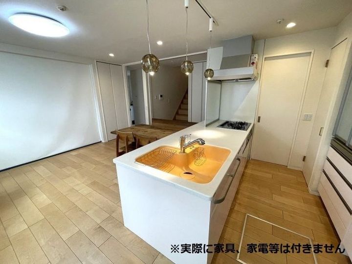 兵庫県明石市大久保町大窪(一戸建)の賃貸物件のキッチン
