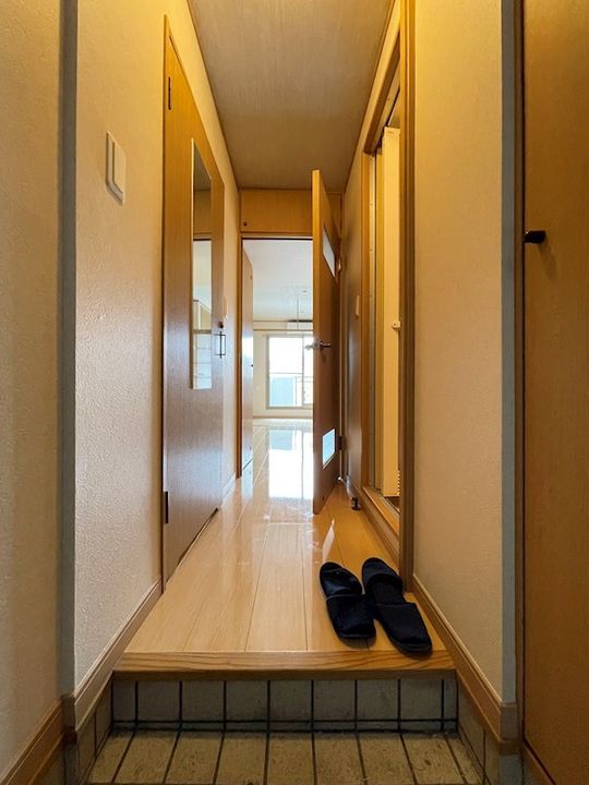 福岡県福岡市中央区春吉1丁目(マンション)の賃貸物件の玄関