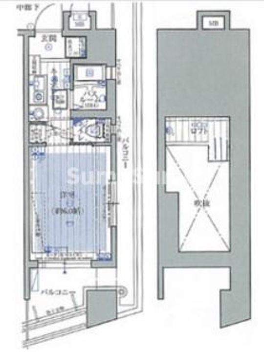 エステムコート大阪・中之島南の間取り