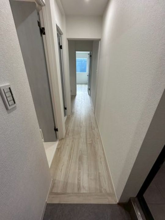 アリビア大観町の玄関