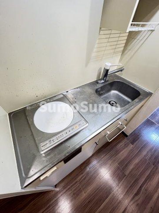 兵庫県尼崎市猪名寺2丁目(マンション)の賃貸物件のキッチン