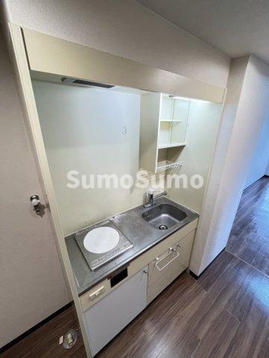 兵庫県尼崎市猪名寺2丁目(マンション)の賃貸物件のキッチン