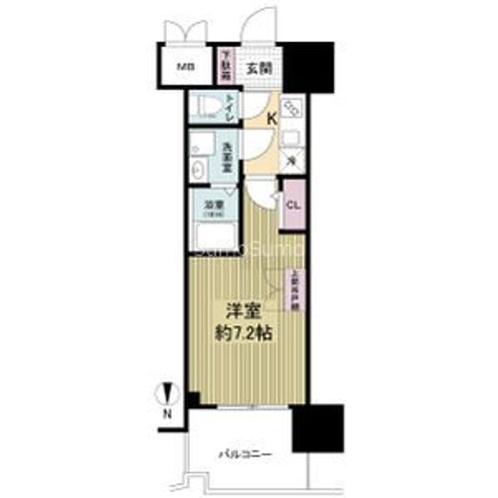 セレニテ本町東リアンの間取り