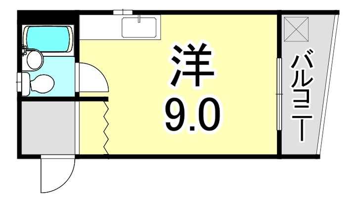中浜ビルの間取り