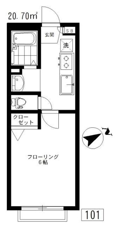 ソフィア学芸大学の間取り