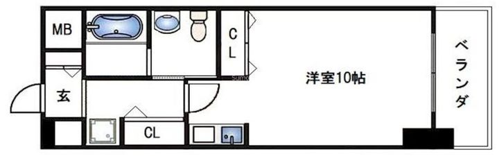 M's court(エムズコート)の間取り