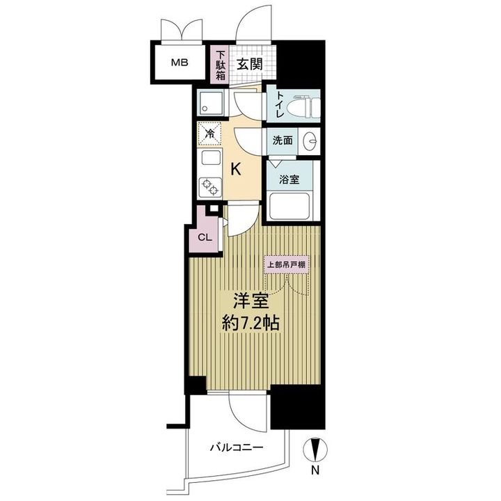 セレニテ本町東リアンの間取り