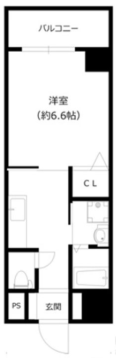 ロジュマン農人橋の間取り