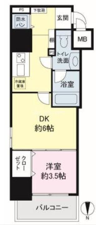 イグレック南本町の間取り