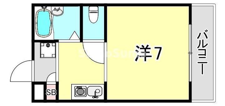 ヴィレッジコーナーの間取り