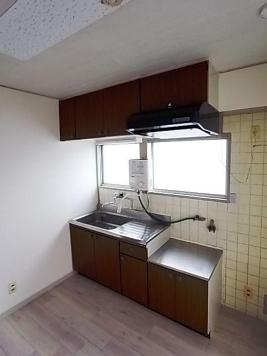 兵庫県西宮市城ケ堀町(マンション)の賃貸物件のキッチン
