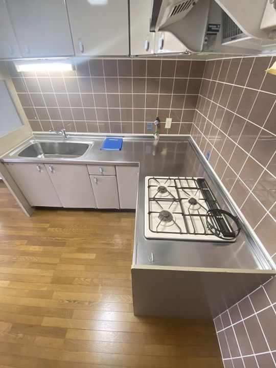 兵庫県西宮市西平町(アパート)の賃貸物件のキッチン