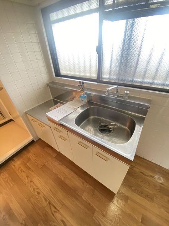 兵庫県尼崎市大島1丁目(マンション)の賃貸物件のキッチン