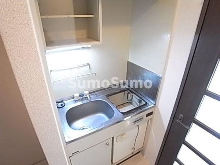 兵庫県神戸市長田区神楽町6丁目(マンション)の賃貸物件のキッチン