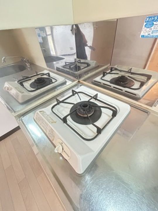 兵庫県神戸市灘区篠原中町4丁目(マンション)の賃貸物件のキッチン