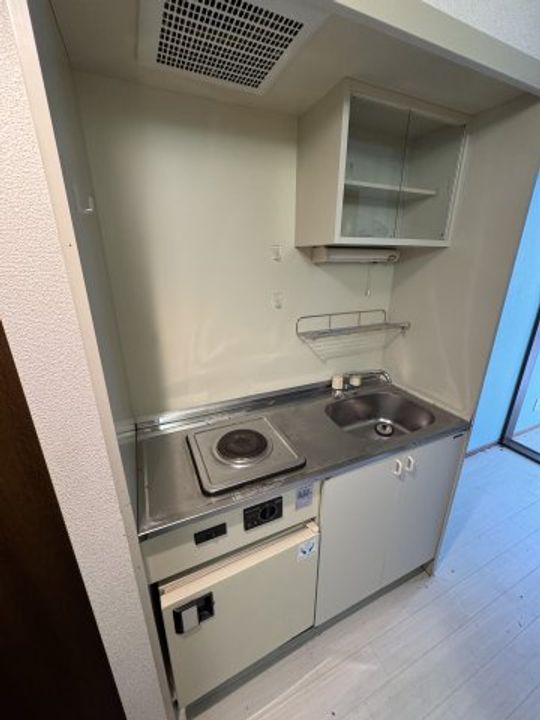 兵庫県神戸市長田区重池町2丁目(アパート)の賃貸物件のキッチン