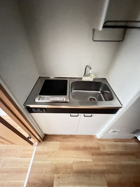 兵庫県尼崎市建家町(マンション)の賃貸物件のキッチン