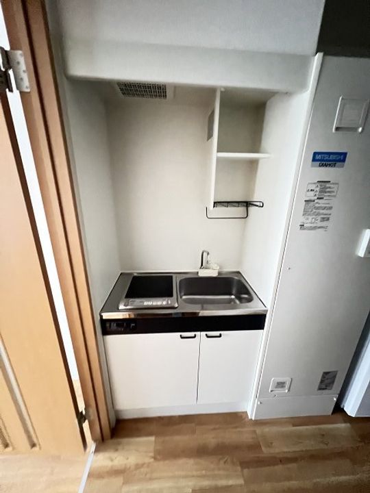 兵庫県尼崎市建家町(マンション)の賃貸物件のキッチン