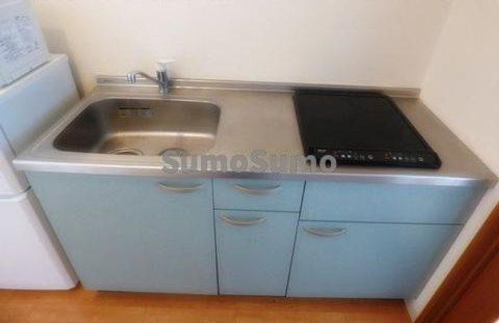兵庫県尼崎市開明町2丁目(マンション)の賃貸物件のキッチン