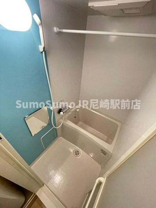 兵庫県尼崎市南武庫之荘8丁目の賃貸マンションの風呂