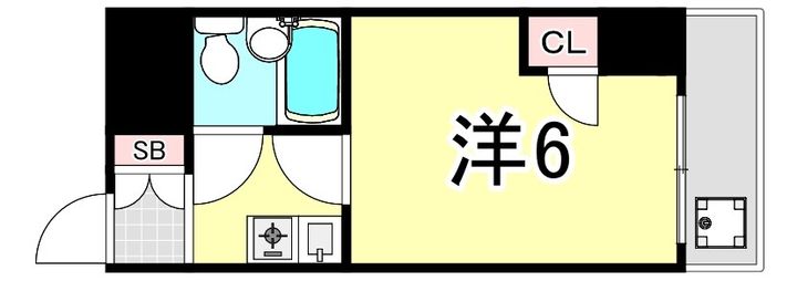 兵庫県神戸市東灘区甲南町3丁目(マンション)の賃貸物件の間取り