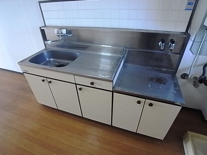 兵庫県西宮市上甲子園1丁目(マンション)の賃貸物件のキッチン