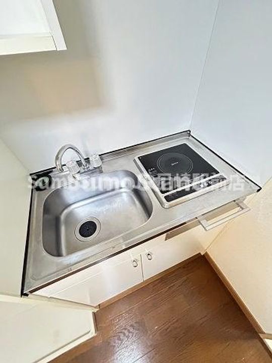 兵庫県尼崎市御園3丁目(アパート)の賃貸物件のキッチン