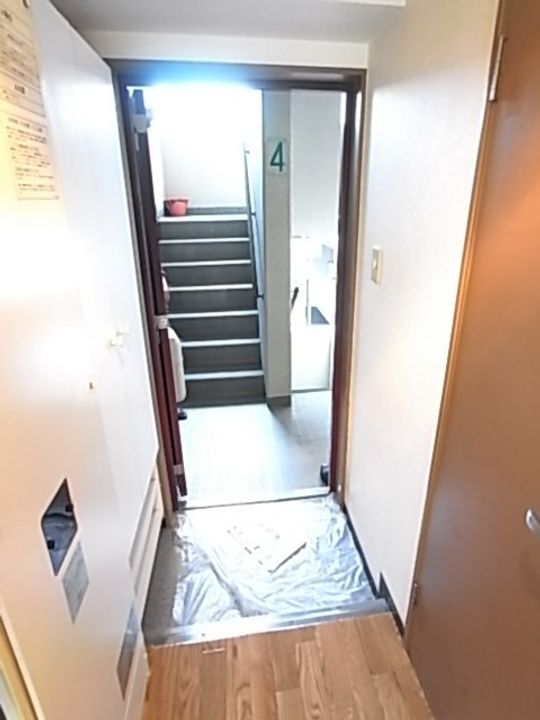兵庫県西宮市江上町(マンション)の賃貸物件の玄関