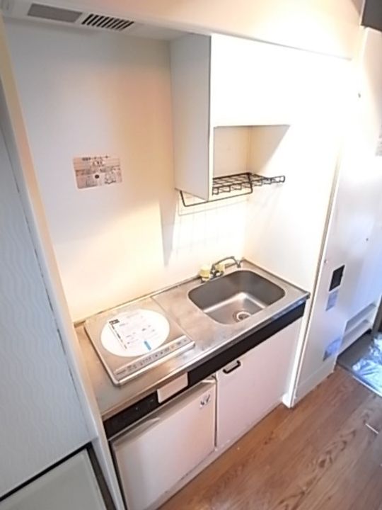 兵庫県西宮市江上町(マンション)の賃貸物件のキッチン