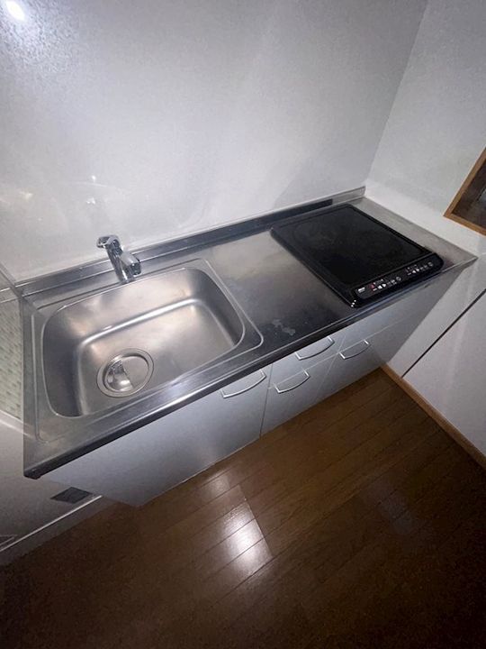 兵庫県神戸市中央区中山手通7丁目(アパート)の賃貸物件のキッチン