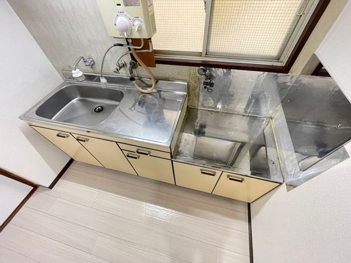 兵庫県西宮市中島町(マンション)の賃貸物件のキッチン