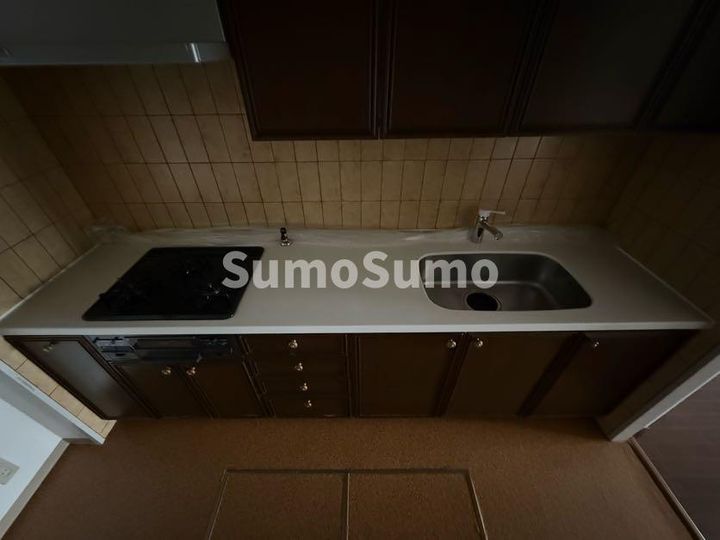 兵庫県神戸市東灘区西岡本6丁目(マンション)の賃貸物件のキッチン
