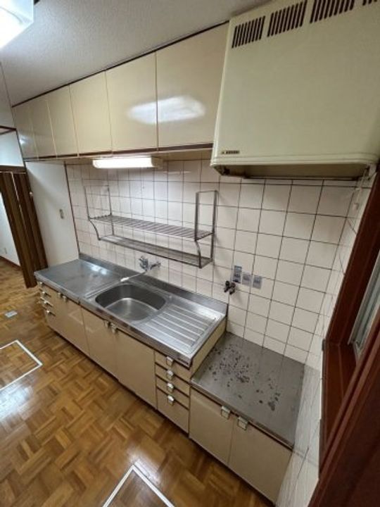 兵庫県神戸市長田区上池田6丁目(一戸建)の賃貸物件のキッチン