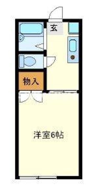 兵庫県神戸市須磨区平田町5丁目(アパート)の賃貸物件の間取り
