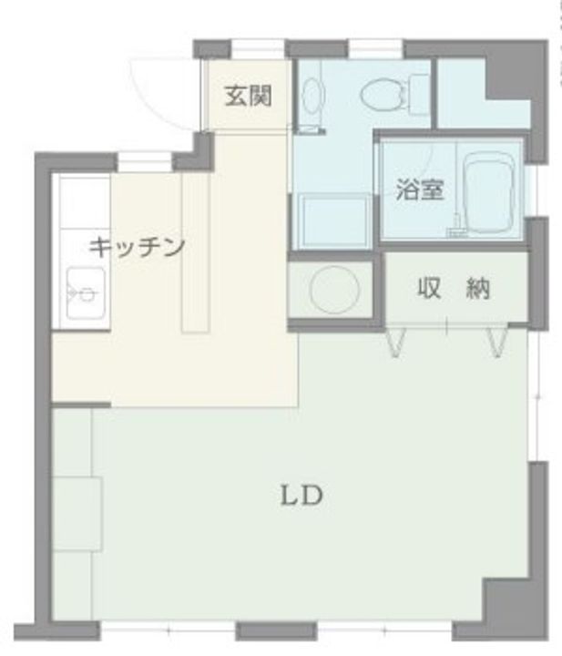 兵庫県神戸市中央区元町通6丁目(マンション)の賃貸物件の間取り