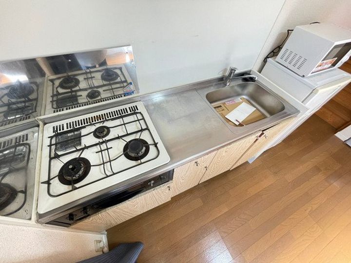 兵庫県西宮市中屋町(アパート)の賃貸物件のキッチン