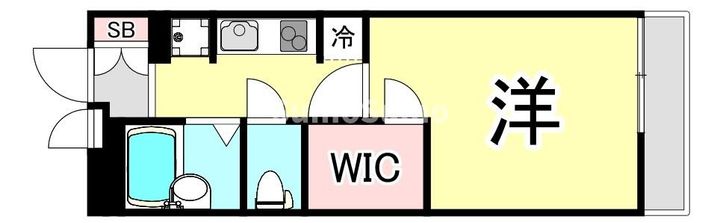 兵庫県尼崎市大島3丁目(アパート)の賃貸物件の間取り