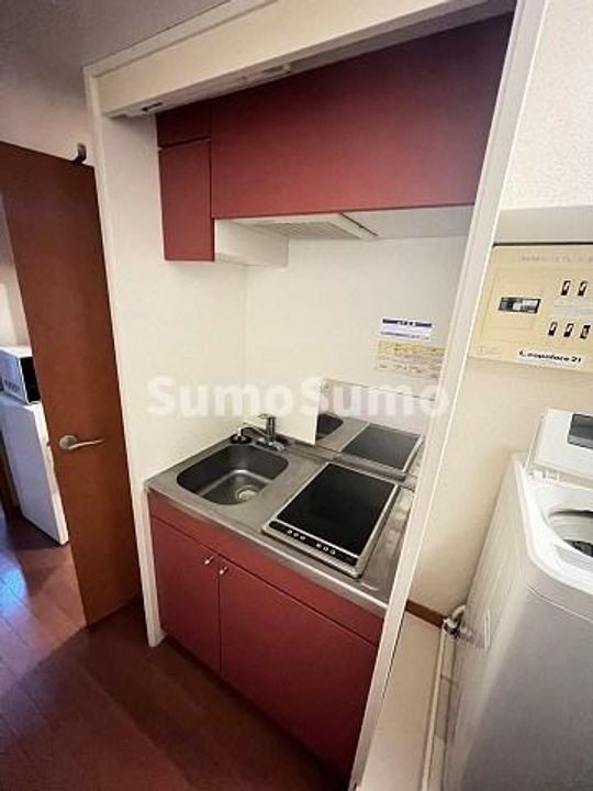 兵庫県尼崎市下坂部1丁目(アパート)の賃貸物件のキッチン